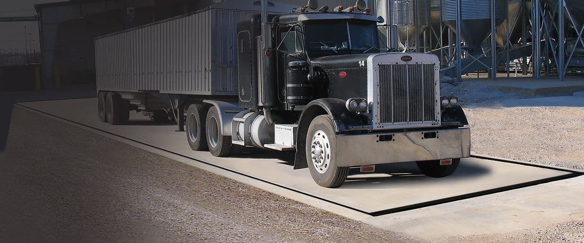 SRC Electronic Concrete Deck Truck Scales