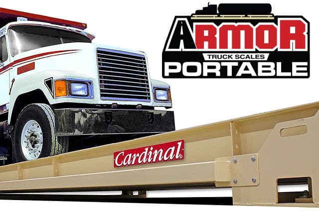 Top 10 Reasons Why The Cardinal ARMOR® is the Top Portable Truck Scale