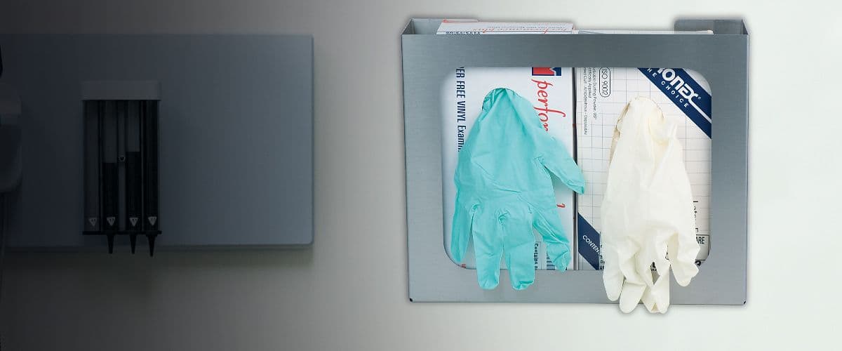 Stainless Glove Box Holders