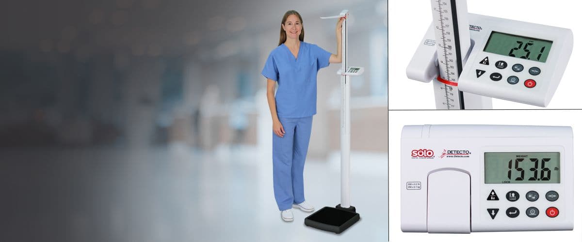 solo Digital Eye-Level Physician Scale